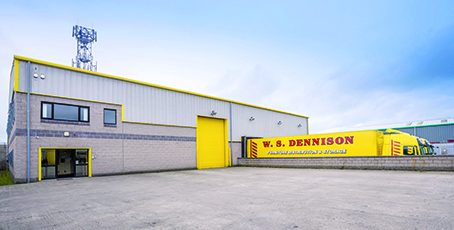 W.S. Dennison Fleet of Specialist Furniture Logistics Vehicles